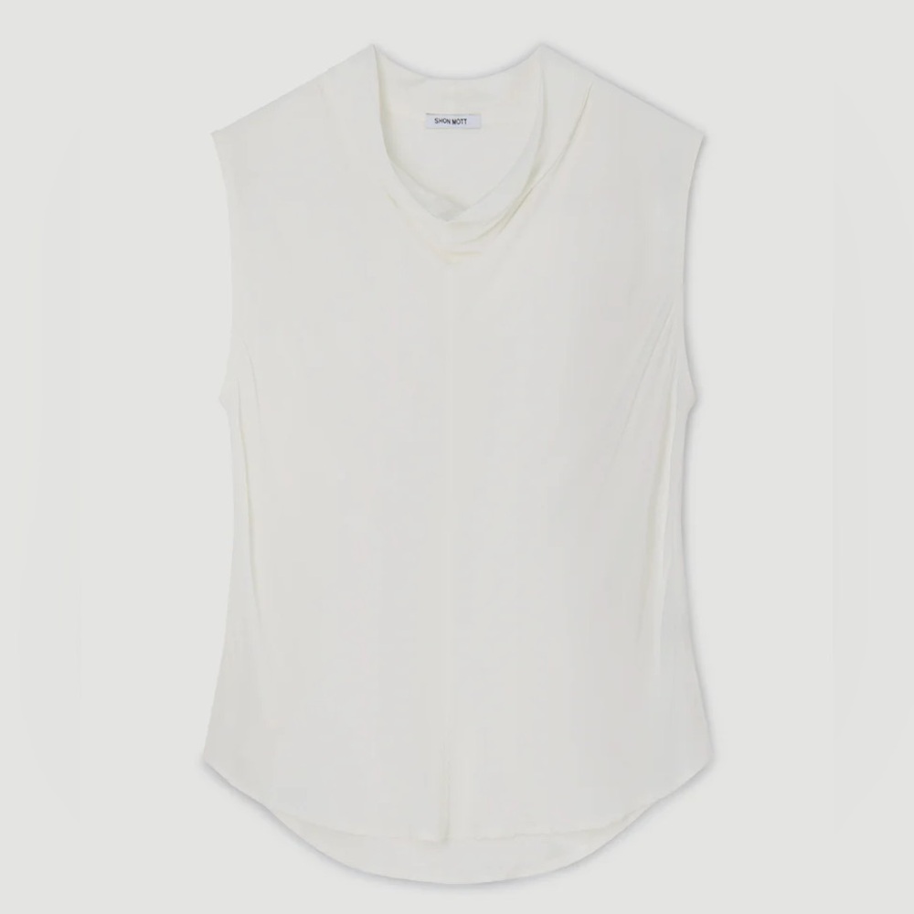 Shon Mott Silk Mockneck